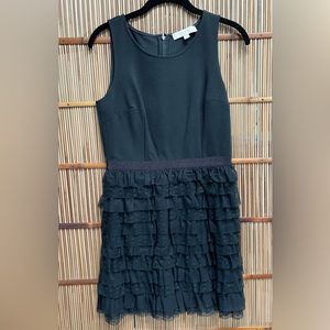 Ann Taylor loft, black party dress
